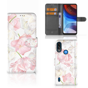 Motorola Moto E7i Power | E7 Power Hoesje Lovely Flowers