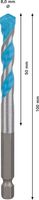 Bosch Accessoires Expert MultiConstruction HEX-9 boor 8 x 50 x 100 mm - 1 stuk(s) - 2608900581 - thumbnail