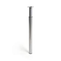 Poten Rei 406e Uitschuifbaar Cilindrisch Ø 6 x 71-110 cm Zilverkleurig Staal Modern
