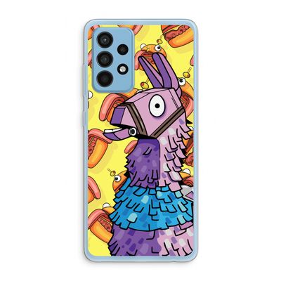 Loot Burger: Samsung Galaxy A52 Transparant Hoesje