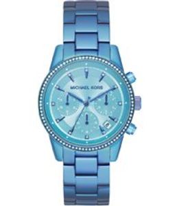 Horlogeband Michael Kors MK6684 Staal Blauw 18mm