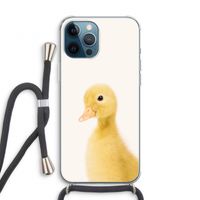 Duke: iPhone 12 Pro Transparant Hoesje met koord