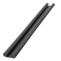 Tochtstrip - tochtwering - zwart - foam - 93 x 9 x 3 cm - deur tochtstopper Tochtstrip - tochtwering - zwart - foam - 93 x 9 x 3 cm - deur tochtstopper