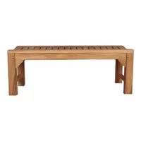 Buitengewoon de Boet - Teak bank Dennis 180cm