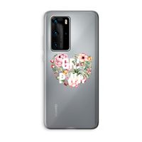 GRL PWR Flower: Huawei P40 Pro Transparant Hoesje