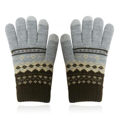 LGT JWLS Winterse Dameshandschoenen - Grijs Bruin