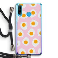 Dancing eggs: Huawei P30 Lite Transparant Hoesje met koord
