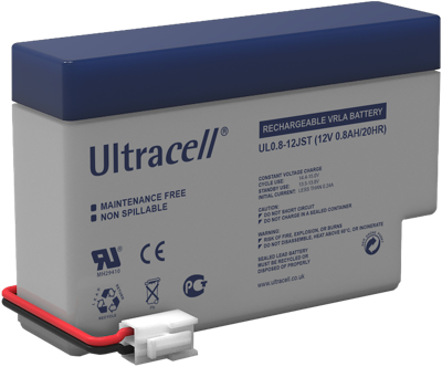 Ultracell loodaccu 12v 0,8Ah