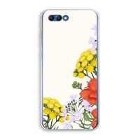 Wilde bloemen: Honor 10 Transparant Hoesje