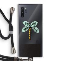 Palmboom: Samsung Galaxy Note 10 Plus Transparant Hoesje met koord