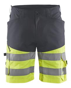 Blåkläder Short met stretch High-Vis 15411811 | Medium Grijs/High Vis Geel | Maat 62 - 7330509785799