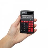 MAUL M 12 calculator Pocket Rekenmachine met display Zwart, Rood - thumbnail