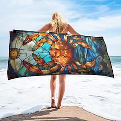 strandlaken zomer stranddekens 100% microvezel plaids 3D print comfortabele dekens Lightinthebox