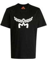 MCM Laurel logo-print organic-cotton T-shirt - Noir - thumbnail