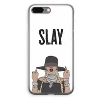 Slay All Day: iPhone 8 Plus Transparant Hoesje