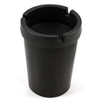 Auto Asbak - zwart - voor bekerhouder - 11 cm