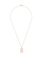 True Rocks razor pendant necklace - Métallisé