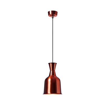 warmtelamp - messing look - 19 x 19 x 29 cm - Royal Catering - staal