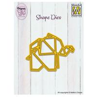 Nellie's Choice • shape die origami olifant