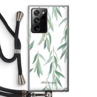 Branch up your life: Samsung Galaxy Note 20 Ultra / Note 20 Ultra 5G Transparant Hoesje met koord Branch up your life: Samsung Galaxy Note 20 Ultra / Note 20 Ultra 5G Transparant Hoesje met koord