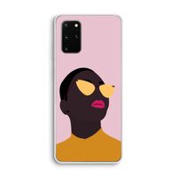 Yellow glasses: Samsung Galaxy S20 Plus Transparant Hoesje