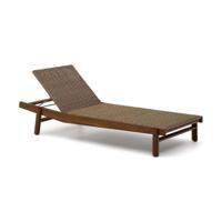 Kave Home Itani loungestoel Bruin