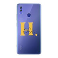 Amber Script: Honor Note 10 Transparant Hoesje