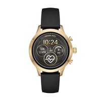 Horlogeband Michael Kors MKT5053 Silicoon Zwart 18mm - thumbnail