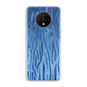 Blauwe nerven: OnePlus 7T Transparant Hoesje