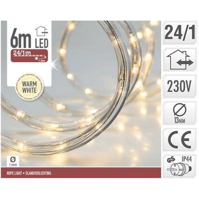 LED slangverlichting - 6 meter - warm wit licht - voor buiten - kerstverlichting