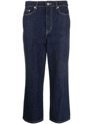 Kenzo jean court Sumire à coupe ample - Bleu