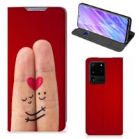 Samsung Galaxy S20 Ultra Hippe | Standcase | Liefde - Origineel Romantisch Cadeau