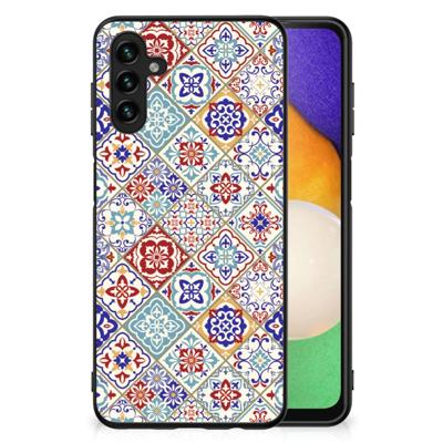 Samsung Galaxy A13 5G | A04s Marmeren Print Telefoonhoesje Tiles Color