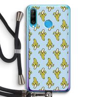 Bananas: Huawei P30 Lite Transparant Hoesje met koord Bananas: Huawei P30 Lite Transparant Hoesje met koord