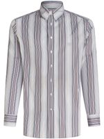 ETRO chemise en coton à rayures - Blanc