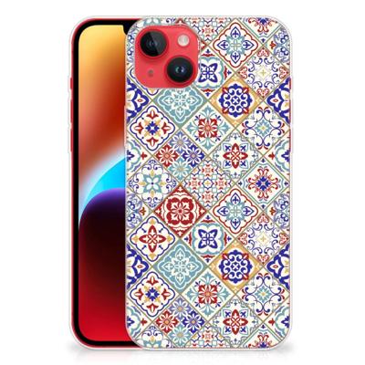 iPhone 14 Plus | TPU | Siliconen hoesje | Tiles Color iPhone 14 Plus | TPU | Siliconen hoesje | Tiles Color