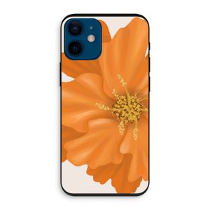 Orange Ellila flower: iPhone 12 mini Biologisch afbreekbaar hoesje