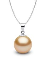 Yoko London collier Classic 11 mm en or blanc 18ct à pendentif en perle de mer du sud - Argent