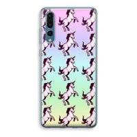 Musketon Unicorn: Huawei P20 Pro Transparant Hoesje