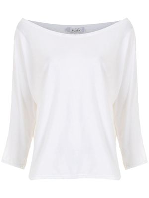 Amir Slama t-shirt à épaules dénudées - Blanc