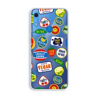 Fruitsticker: Huawei Y6s Transparant Hoesje