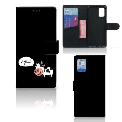 Samsung Galaxy A02s | M02s Leuk Hoesje Cow Samsung Galaxy A02s | M02s Leuk Hoesje Cow