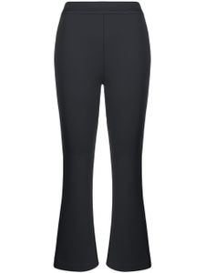 Cynthia Rowley pantalon évasé à coupe courte - Noir