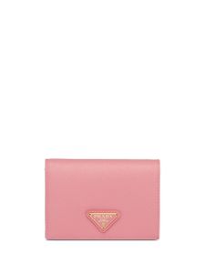 Prada petit portefeuille pliant - Rose