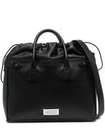 Maison Margiela sac cabas 5AC en cuir - Noir - thumbnail