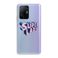 Superlady: Xiaomi 11T Transparant Hoesje Superlady: Xiaomi 11T Transparant Hoesje