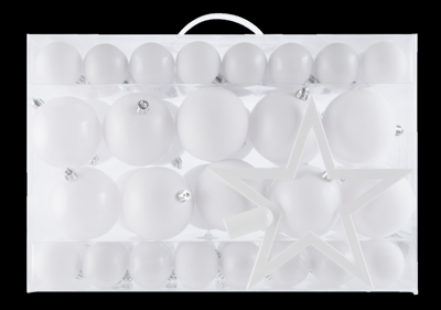 LIVARNO home Kerstboomversiering (Zilver)
