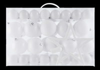 LIVARNO home Kerstboomversiering (Zilver)
