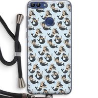 Zeemeermin: Huawei P Smart (2018) Transparant Hoesje met koord