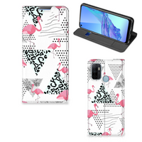 OPPO A53 | A53s Hoesje maken Flamingo Triangle